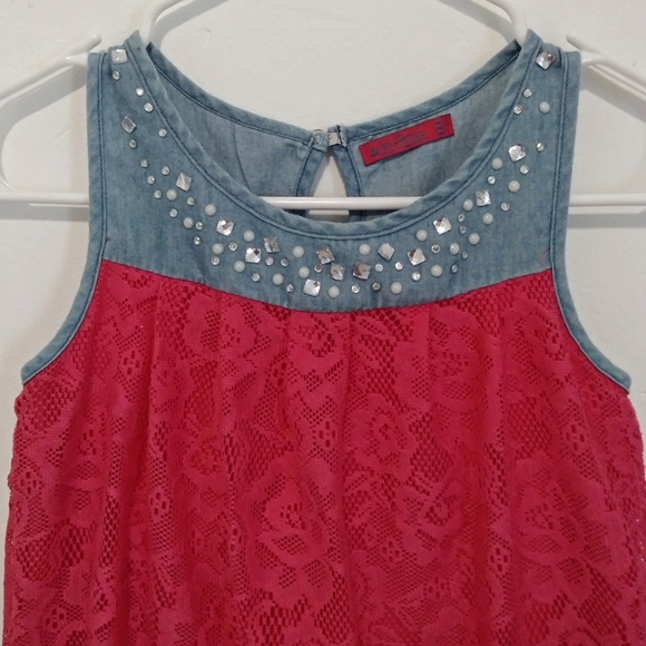 Studded Sleeveless Blouse - Girls Attitude - Picture 4 of 13